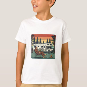 Klassieke Kampeer Caravan RV Bigfoot Avontuur T-shirt