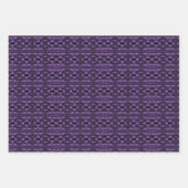 Klassieke kant en donkerdere papierbladen voor het inpakpapier vel (Voorkant 2)