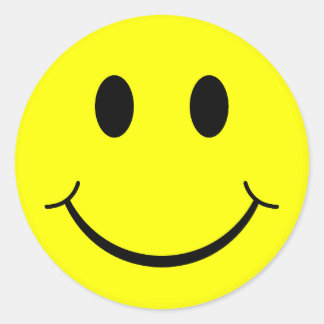 Klassieke kant ronde sticker