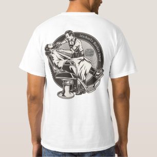Klassieke Kapper Promotie Aanpassen T-shirt