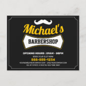 Klassieke kapperszaak Hair Cut Scheerkapperszaak Briefkaart (Voorkant)