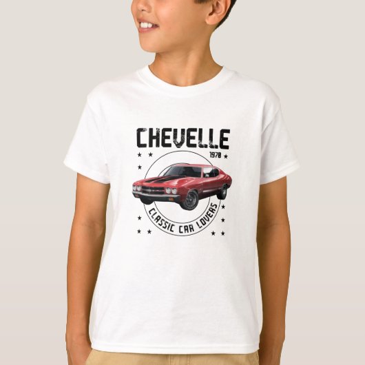 Klassieke kar Chevelle 1970 T-shirt (Voorkant)