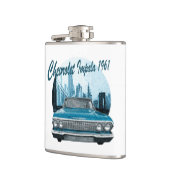 Klassieke kar Chevrolet Impala 1961 Heupfles (Links)