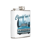 Klassieke kar Chevrolet Impala 1961 Heupfles (Rechts)