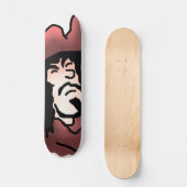 Klassieke Karakters 2-5 Kapitein Haak Skateboard (Voorkant)