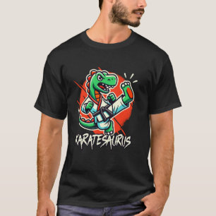 Klassieke Karate Dinosaur, Karate voor Kinderen, K T-shirt