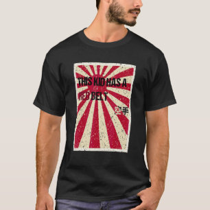 Klassieke Karate Rode Band Jeugd T-shirt