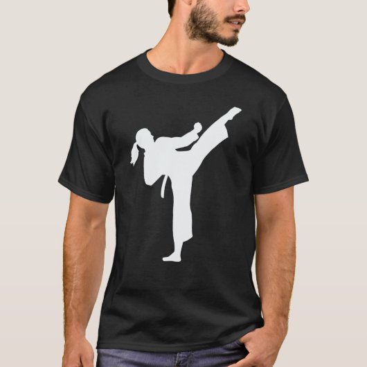 Klassieke karate vrouw t-shirt (Voorkant)