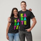 Klassieke Karate Zwarte Band Gi Uniform Karate T-shirt (Unisex)