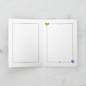 Klassieke kat met Legwarmers wenskaart Kaart (Binnen)