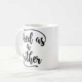 Klassieke keramische Mok - getierd als moeder - gr (Voorkant links)