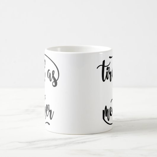 Klassieke keramische Mok - getierd als moeder - gr (Center)