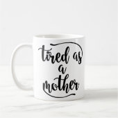 Klassieke keramische Mok - getierd als moeder - gr (Links)