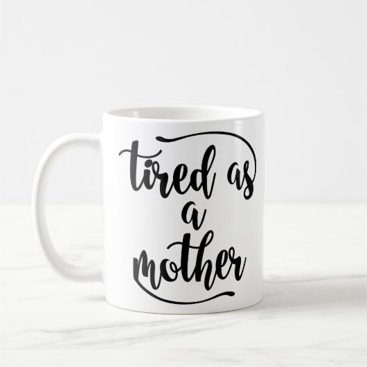 Klassieke keramische Mok - getierd als moeder - gr (Links)