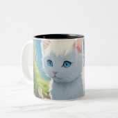 Klassieke keramische Mok - ideaal voor koffie, the (Voorkant links)