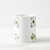 Klassieke keramische mok met olijfbericht en vegaa (Center)