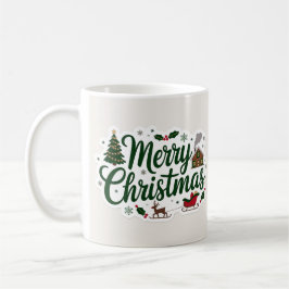 Klassieke keramische Mok – voor koffie- en theelie