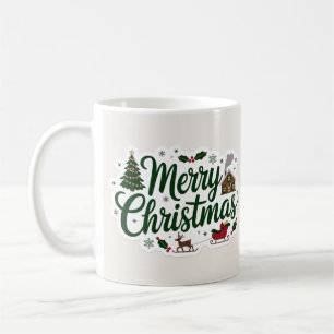 Klassieke keramische Mok – voor koffie- en theelie