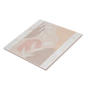 Klassieke keramische Tegel met marmer en tropisch  Tegeltje (Zijkant)