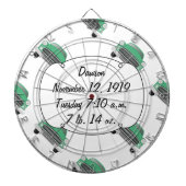 Klassieke kerkfornuis voor jongens Sweet Green Ret Dartbord (Voorkant)