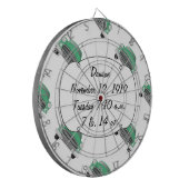 Klassieke kerkfornuis voor jongens Sweet Green Ret Dartbord (Voorkant Links)