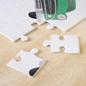 Klassieke kerkfornuis voor jongens Sweet Green Ret Legpuzzel (Zijkant)