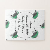 Klassieke kerkfornuis voor jongens Sweet Green Ret Legpuzzel (Horizontaal)