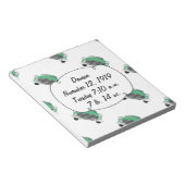 Klassieke kerkfornuis voor jongens Sweet Green Ret Notitieblok (Schuin)