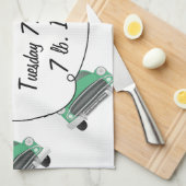 Klassieke kerkfornuis voor jongens Sweet Green Ret Theedoek (Quarter Fold)