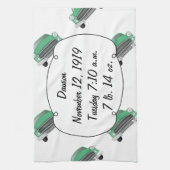 Klassieke kerkfornuis voor jongens Sweet Green Ret Theedoek (Verticaal)