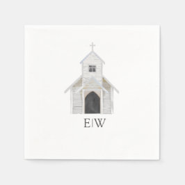 Klassieke kerkservetten servet