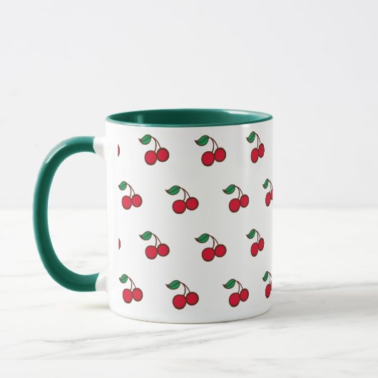 Klassieke Kersen Koffiemok Mok (Links)