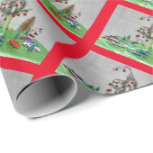 Klassieke kerst cadeaupapier (Rol Hoek)