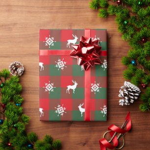 Klassieke kerst cadeaupapier