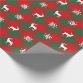 Klassieke kerst cadeaupapier (Hoek)