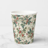 Klassieke kerst: feestelijk papieren bekers (Voorkant)