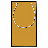 Klassieke Kerst Gouden Herfst Winter Solid Kleur Klein Cadeauzakje (Achterkant)