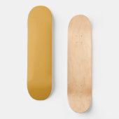 Klassieke Kerst Gouden Herfst Winter Solid Kleur Persoonlijk Skateboard (Voorkant)