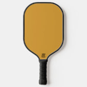 Klassieke Kerst Gouden Herfst Winter Solid Kleur Pickleball Paddle (Achterkant)