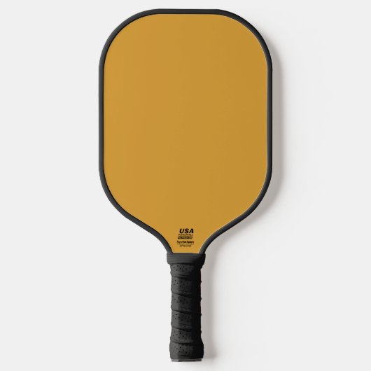 Klassieke Kerst Gouden Herfst Winter Solid Kleur Pickleball Paddle (Voorkant)