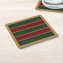Klassieke Kerst Groen en Rood met Gouden Trim