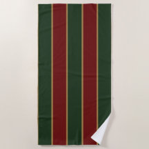 Klassieke Kerst Groen en Rood met Gouden Trim