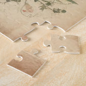 Klassieke Kerst Herten Jigsaw Puzzel (Zijkant)