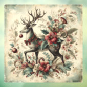 Klassieke Kerst Herten Window Cling Raamsticker (Vel 3)