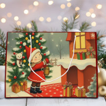 Klassieke Kerst Illustratie