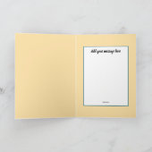 Klassieke Kerst Illustratie Kaart (Binnen)