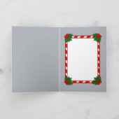 Klassieke Kerst Illustratie Kaart (Binnen)
