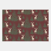 Klassieke kerst inpakpapier vel (Voorkant 2)