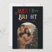 Klassieke kerst "Jaaroverzicht" foto's Kerstmis Feestdagenkaart (Voorkant)