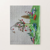 Klassieke kerst legpuzzel (Verticaal)